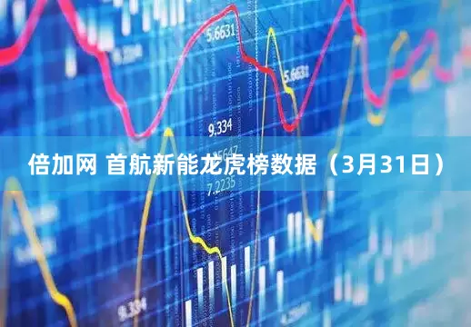 倍加网 首航新能龙虎榜数据（3月31日）